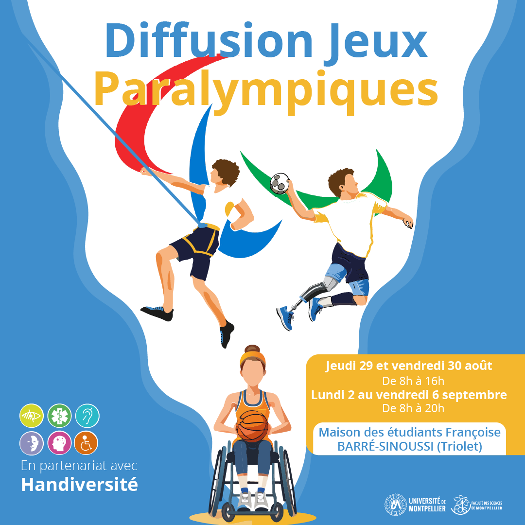 PARIS 2024 Diffusion des Jeux Paralympiques Université de Montpellier